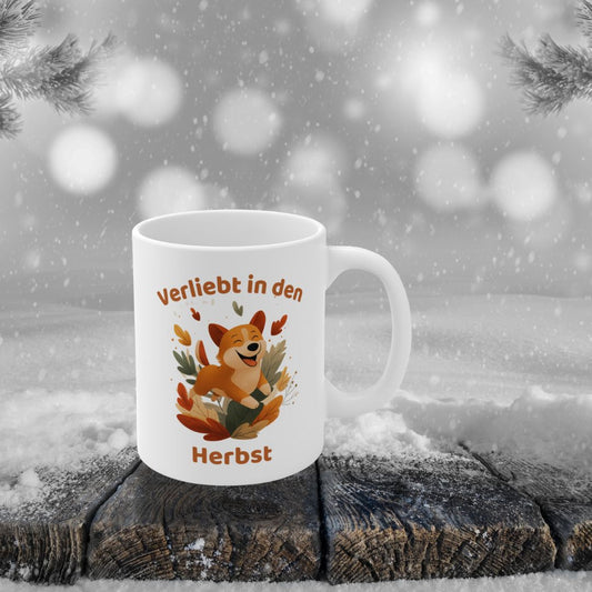 Verliebt in den Herbst - Tasse