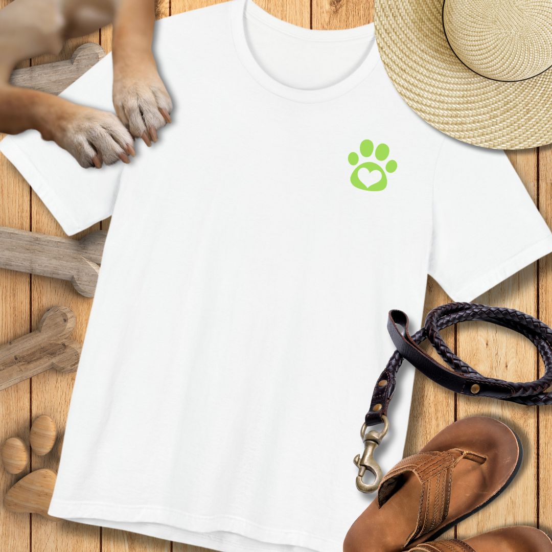 Love in Lime - Vorne & Hinten - T-Shirt Unisex Modern Fit Premium Qualität