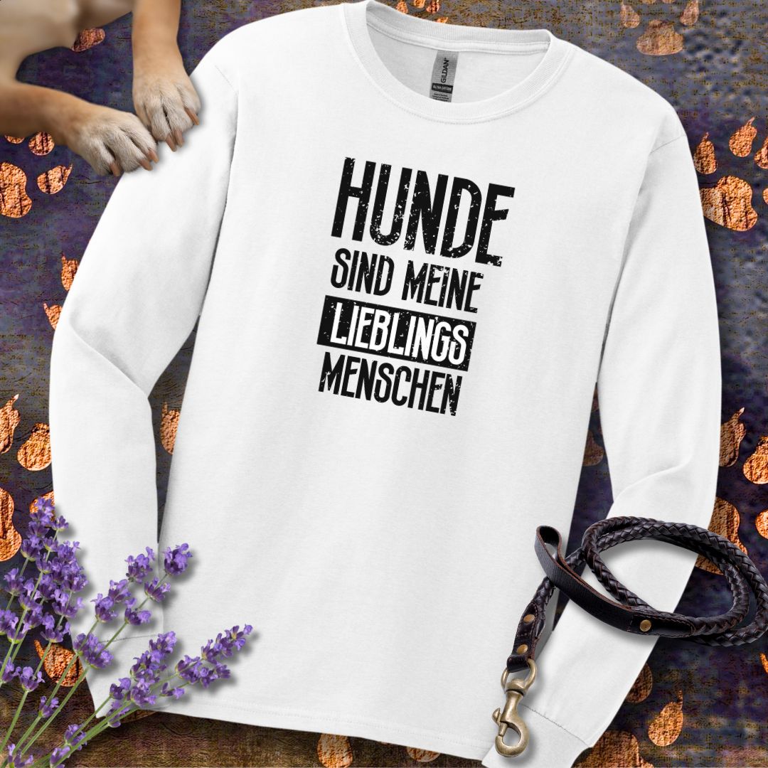 Hunde sind meine Lieblingsmenschen - Unisex Longsleeve Classic Fit