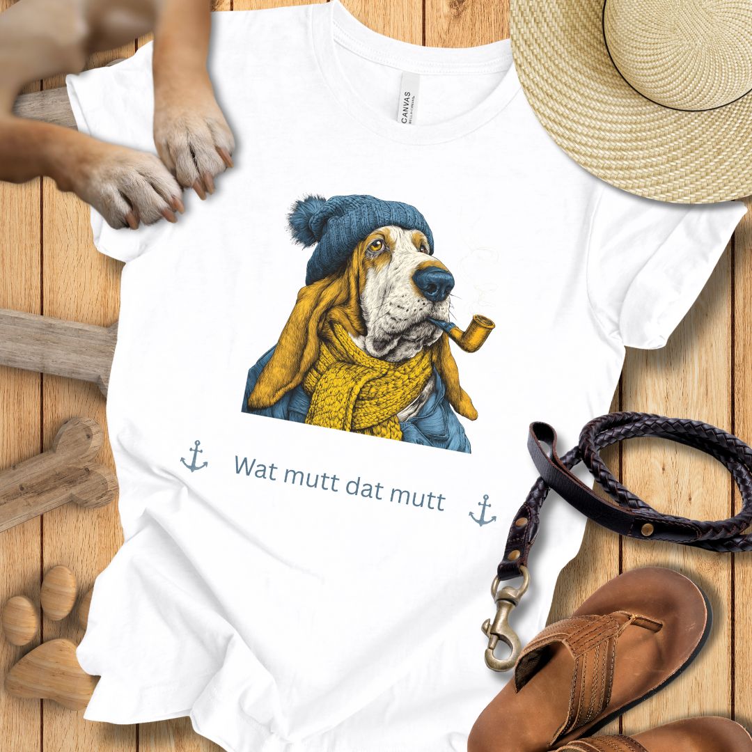 Wat mutt dat mutt - T-Shirt Unisex Slim Fit