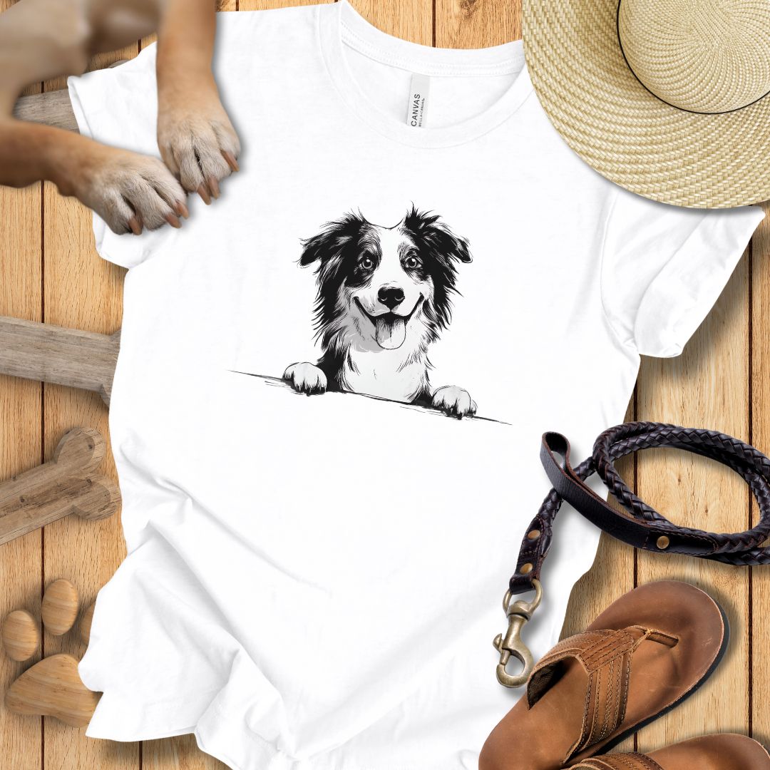 Australian Shepherd Grafikshirt - T-Shirt Unisex Slim Fit