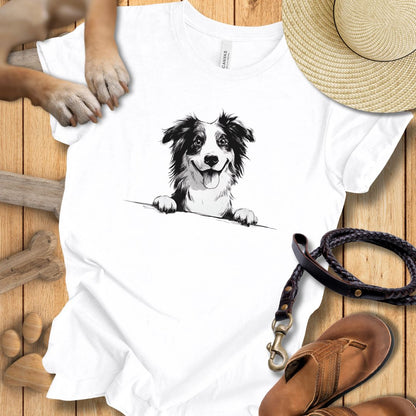 Australian Shepherd Grafikshirt - T-Shirt Unisex Modern Fit - Weich & Leicht