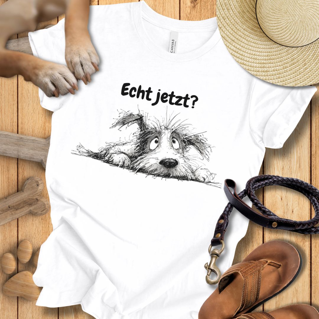 Echt jetzt? - T-Shirt Unisex Modern Fit - Weich & Leicht