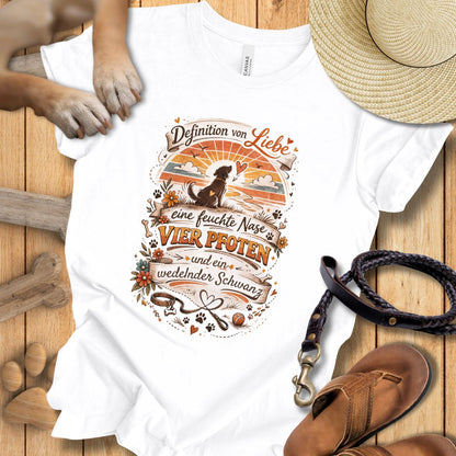 Definition von Liebe - T-Shirt Unisex Modern Fit - Weich & Leicht