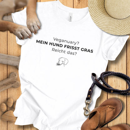T‑Shirt des Monats Januar "Veganuary" - T-Shirt Unisex Modern Fit - Weich & Leicht
