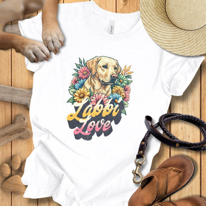Labbi Love - Labrador - T-Shirt Unisex Modern Fit - Weich & Leicht
