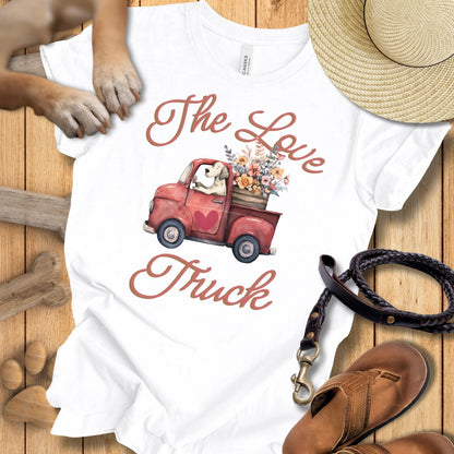 The Love Truck - T-Shirt Unisex Modern Fit - Weich & Leicht