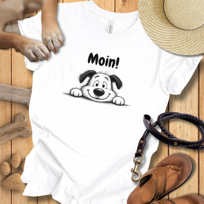 Moin! - Premium T-Shirt Modern Fit Weich & Leicht