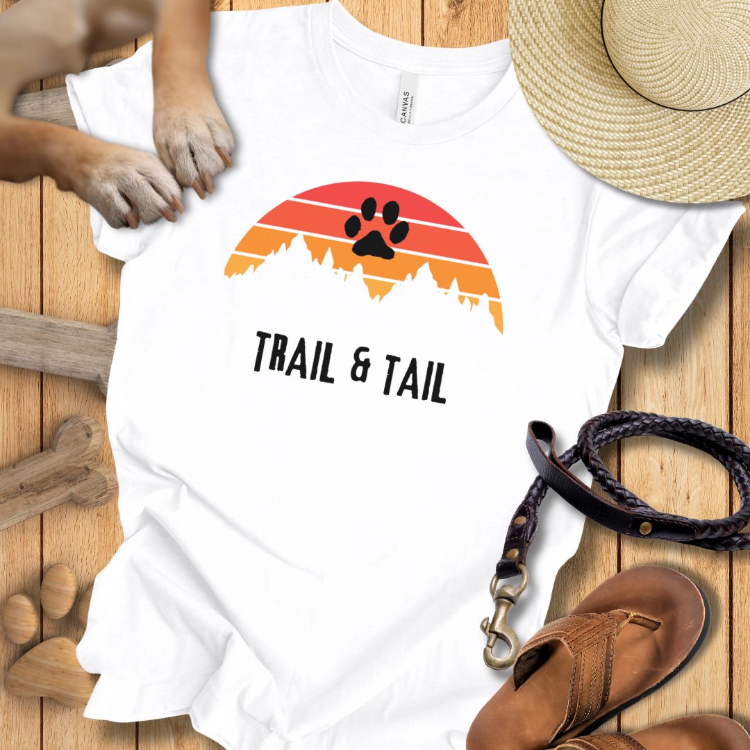 Trail & Tail - T-Shirt Unisex Modern Fit - Weich & Leicht
