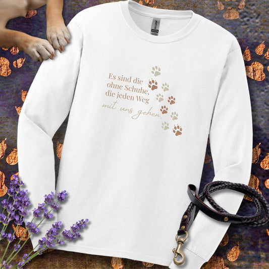 Es sind die ohne Schuhe - Classic Fit Longsleeve Einzelstück - L