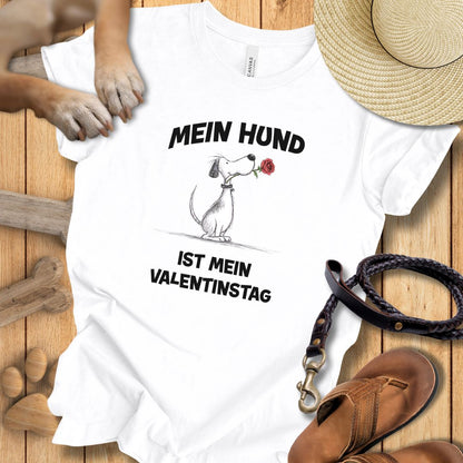T‑Shirt des Monats Februar "Valentinstag" - T-Shirt Unisex Modern Fit Premium Qualität