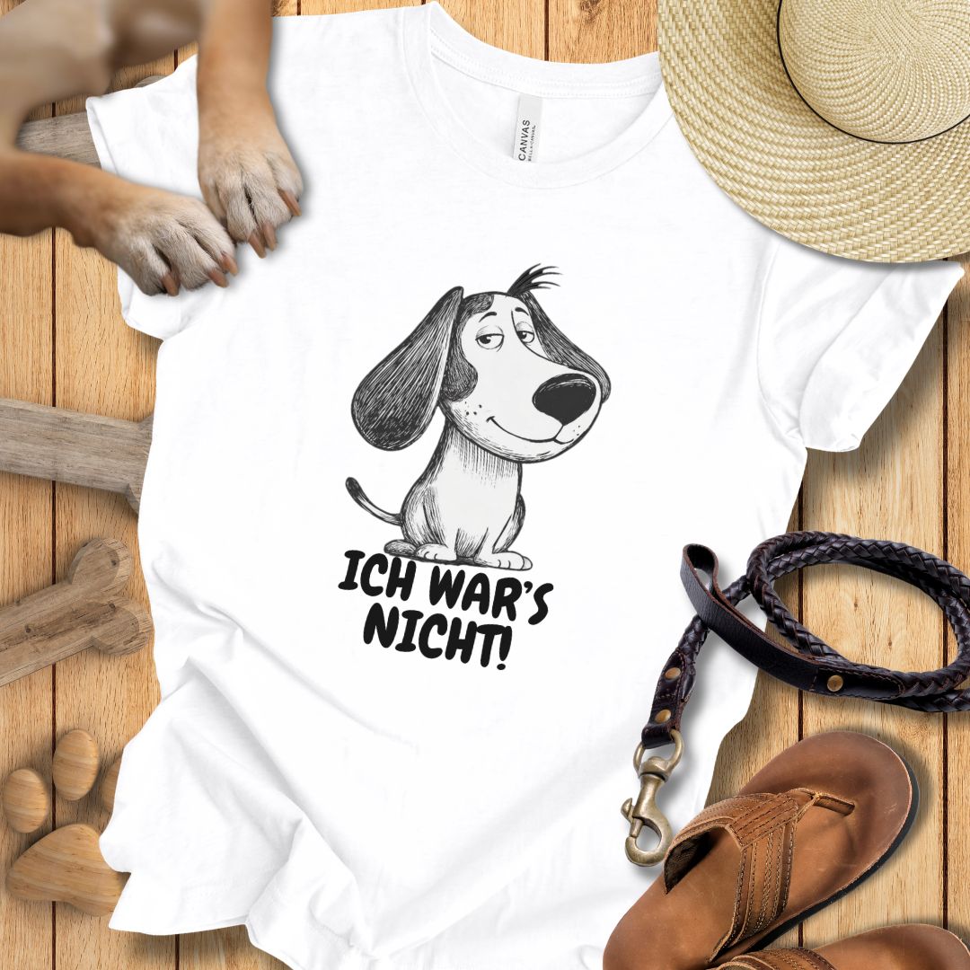 Ich war's nicht! – T-Shirt Unisex Modern Fit - Weich & Leicht