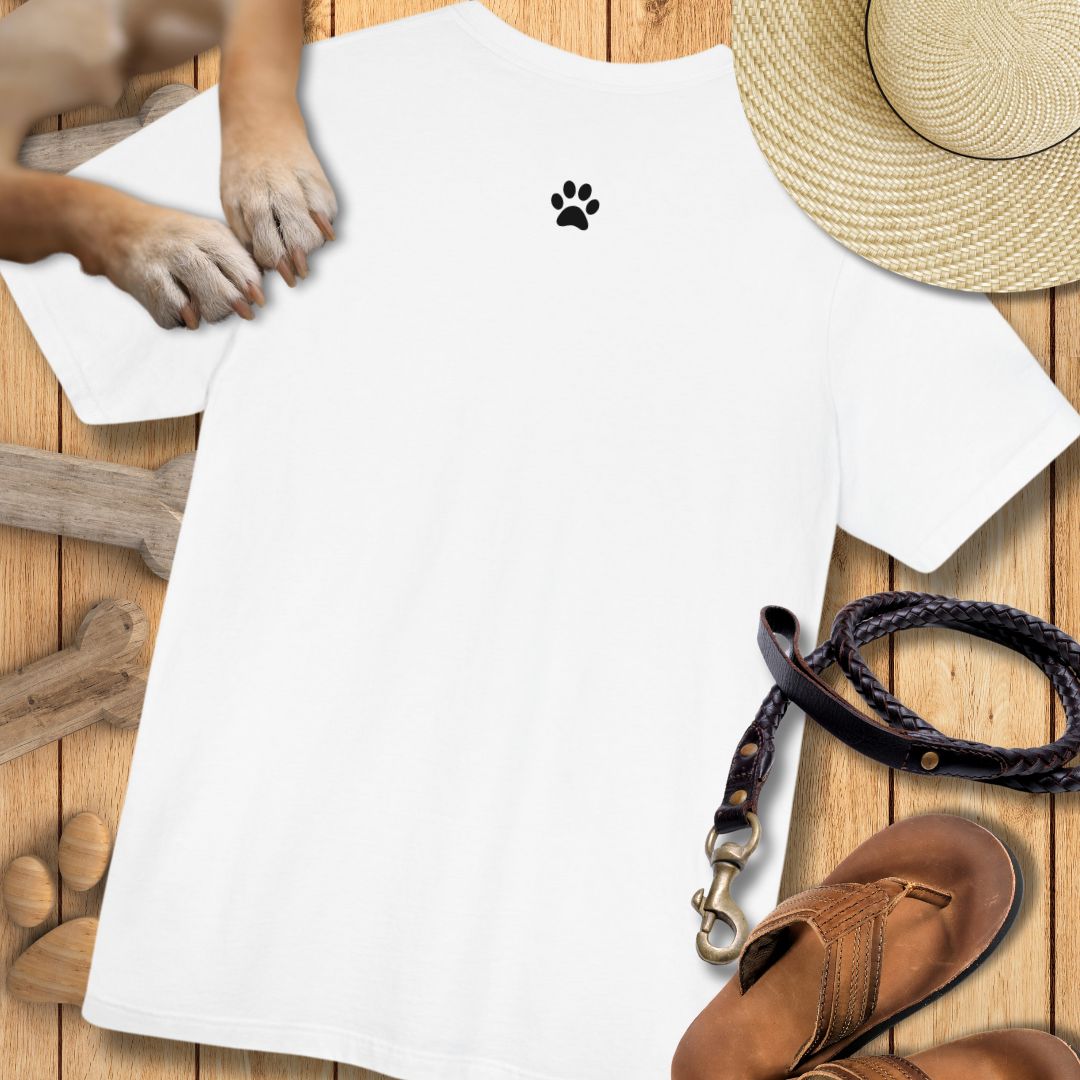 hund. - Vorne & hinten - T-Shirt Unisex Modern Fit - Weich & Leicht