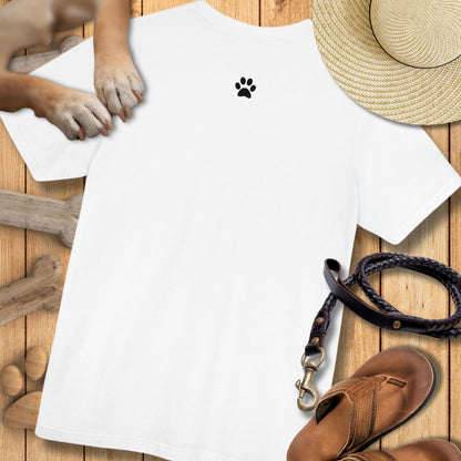 hund. - Vorne & hinten - T-Shirt Unisex Modern Fit - Weich & Leicht