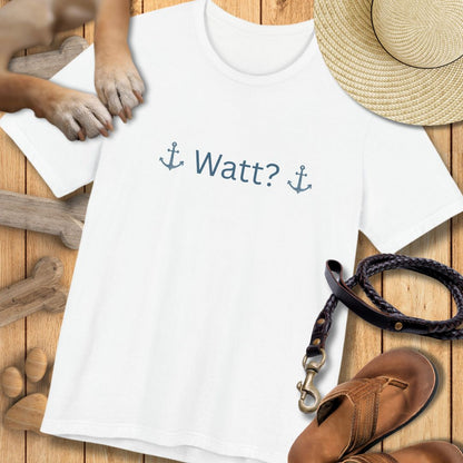 Watt mutt datt mutt - Vorne & Hinten - T-Shirt Unisex Modern Fit Premium Qualität