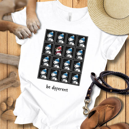 Be Different - T-Shirt Unisex Modern Fit - Weich & Leicht