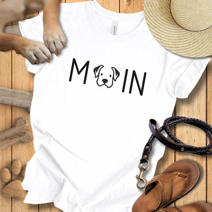 Heimatgrüsse - Moin - Premium T-Shirt Modern Fit - Weich & Leicht