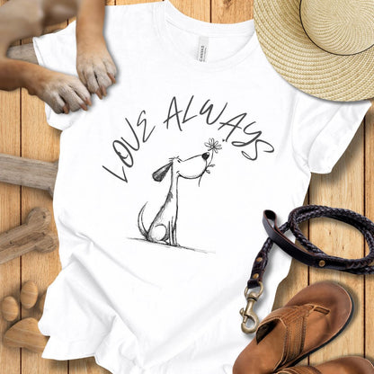 Love Always T-Shirt Unisex Modern Fit - Weich & Leicht