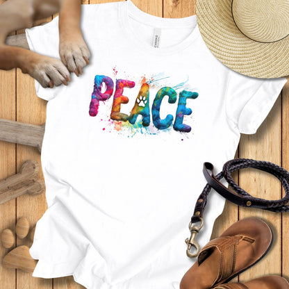 Peace - T-Shirt Unisex Modern Fit - Weich & Leicht