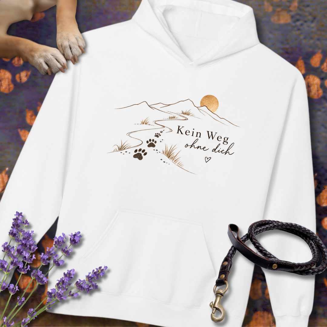 Kein Weg ohne dich - Unisex Modern Fit Hoodie
