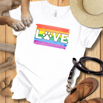 Pride Pfote - T-Shirt Unisex Modern Fit - Weich & Leicht