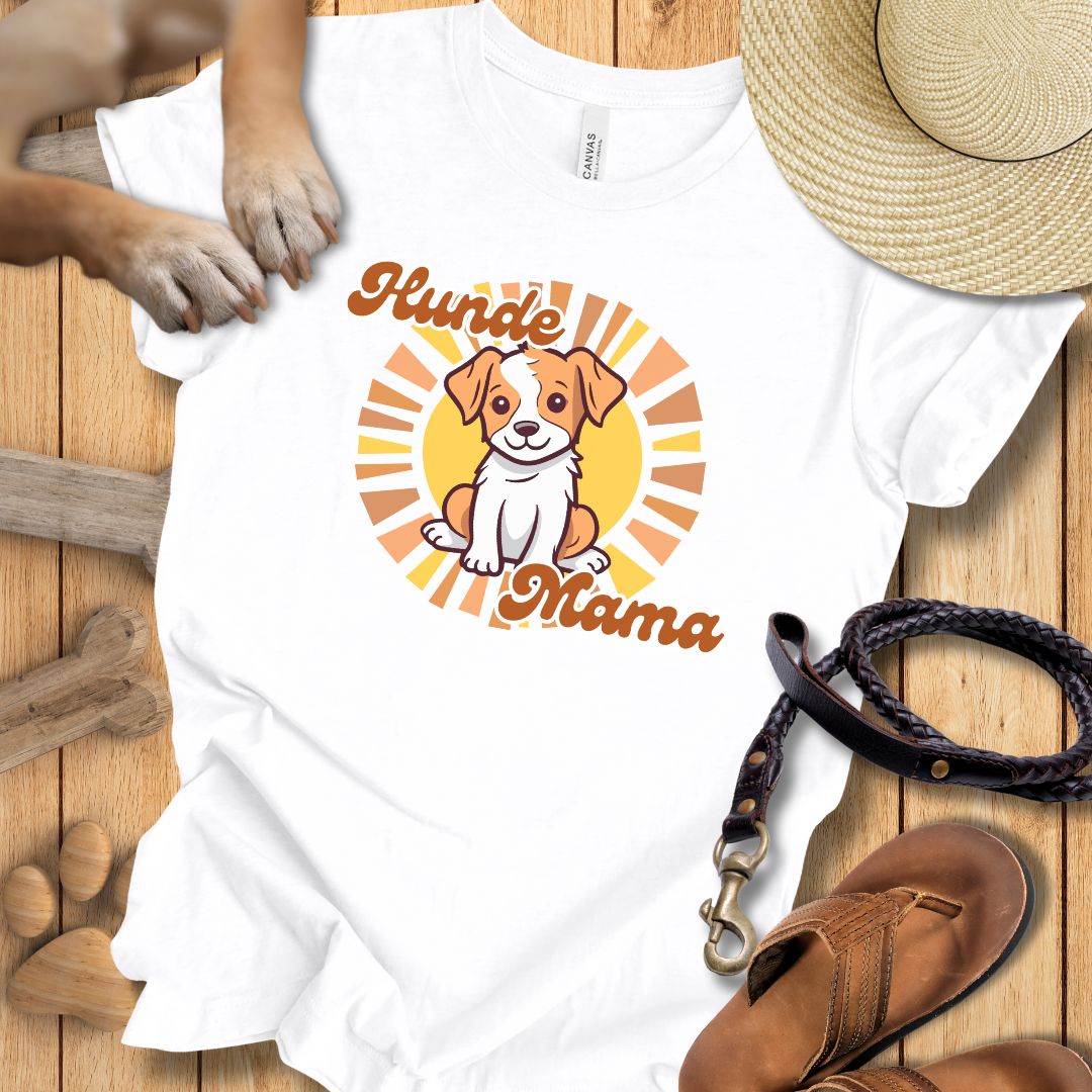 Hunde Mama - T-Shirt Damen Slim Fit