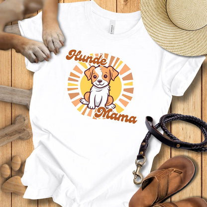 Hunde Mama - T-Shirt Damen Modern Fit - Weich & Leicht