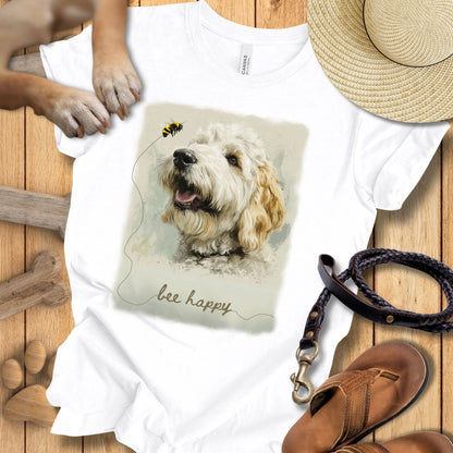 Bee Happy - Unisex T-Shirt Modern Fit - Weich & Leicht