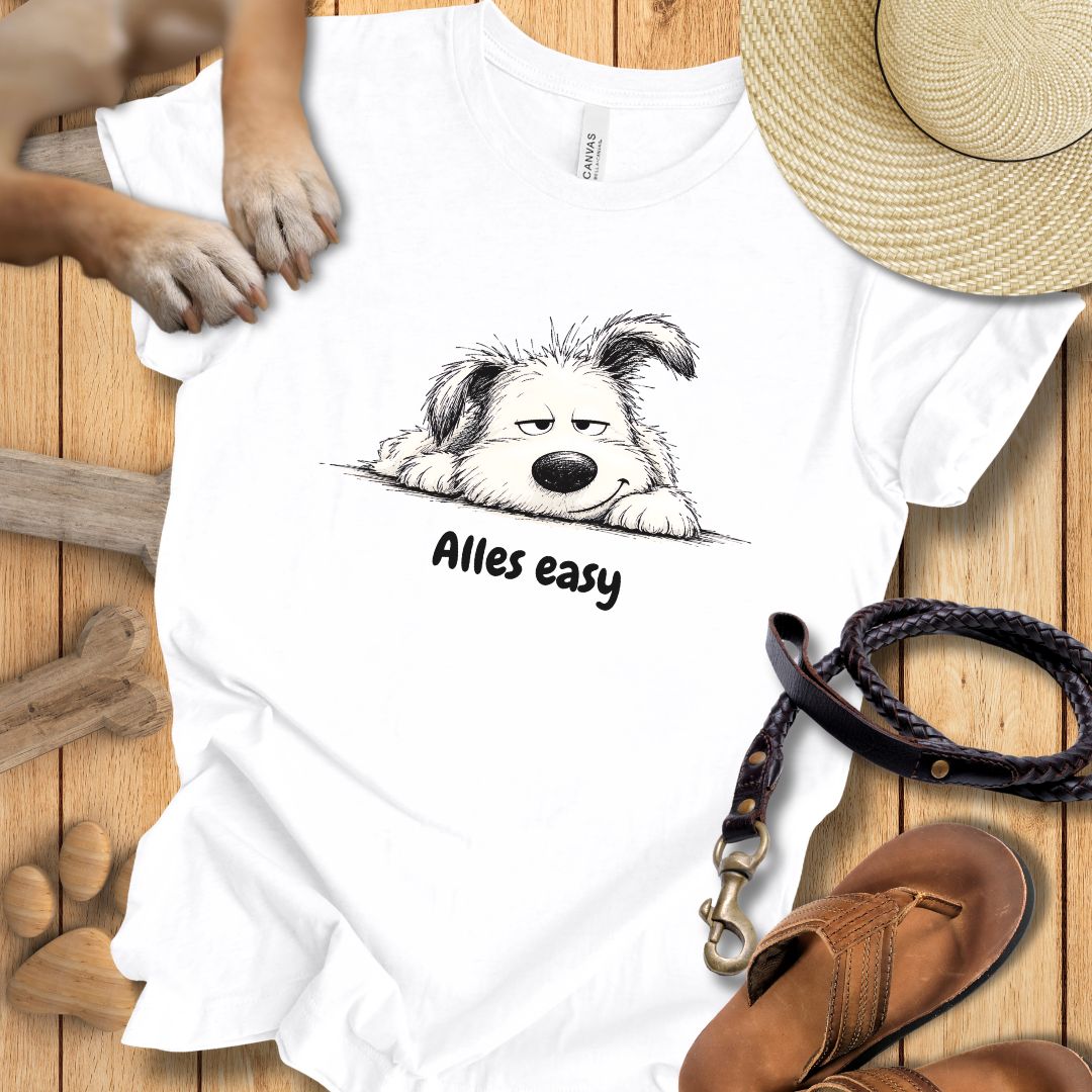 T-Shirt des Monats Juli Alles easy - Modern Fit - Weich & Leicht