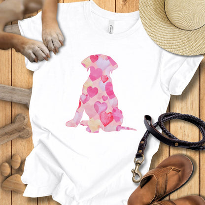 Labrador Love - T-Shirt Unisex Modern Fit - Weich & Leicht