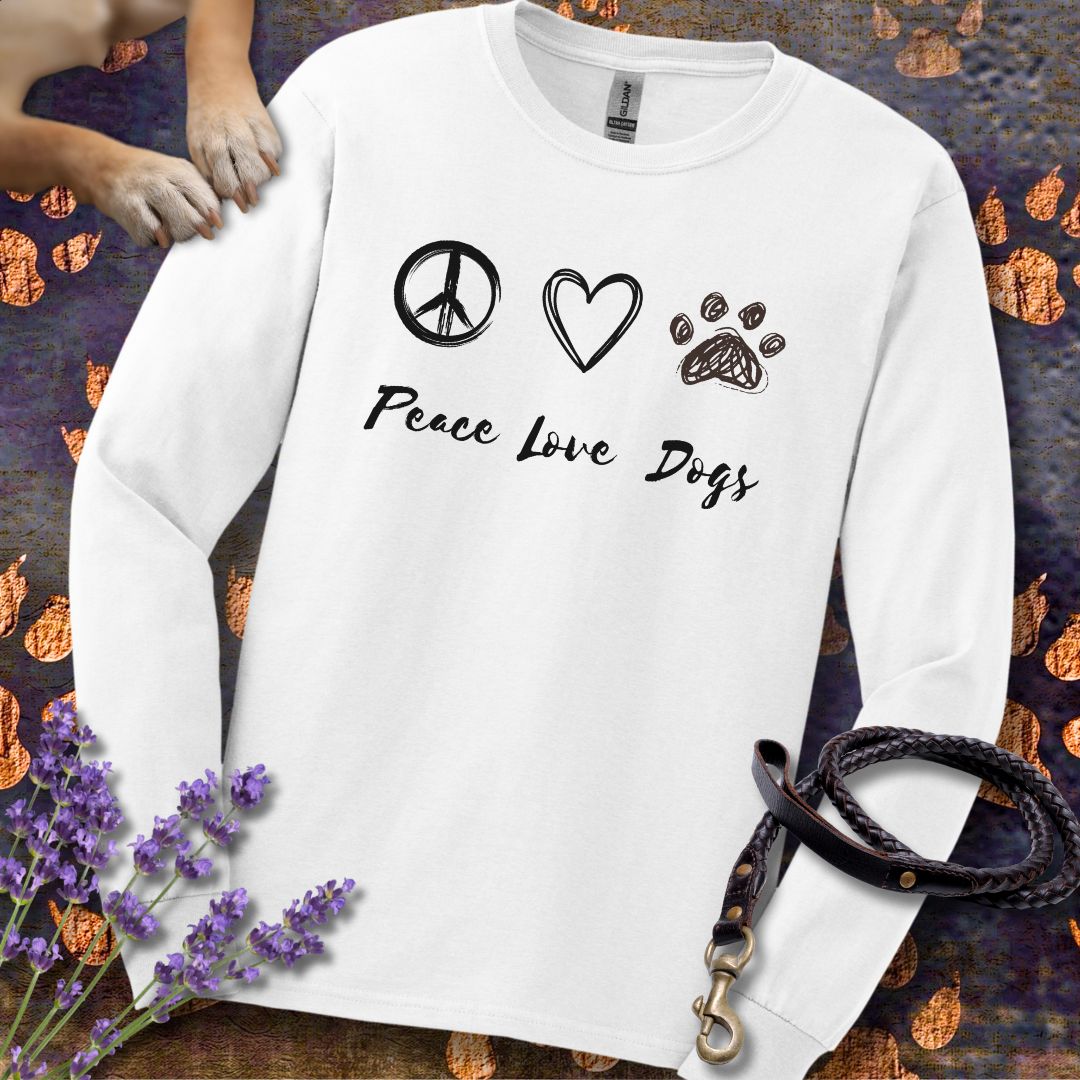 Peace Love Dogs - Unisex Longsleeve Classic Fit