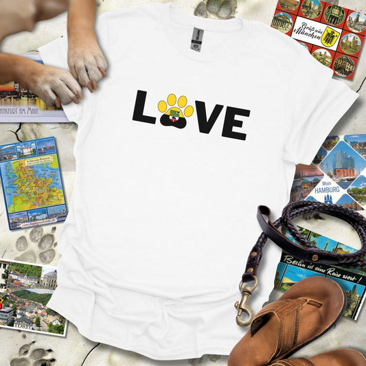 Love Pfote - Sachsen-Anhalt - T-Shirt Unisex Relaxed Fit
