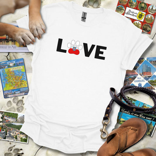 Love Pfote - Thüringen - T-Shirt Unisex Relaxed Fit