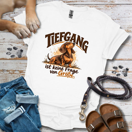 Tiefgang Ist Keine Frage Von Größe - T-Shirt Classic Fit - Bequemer Klassiker