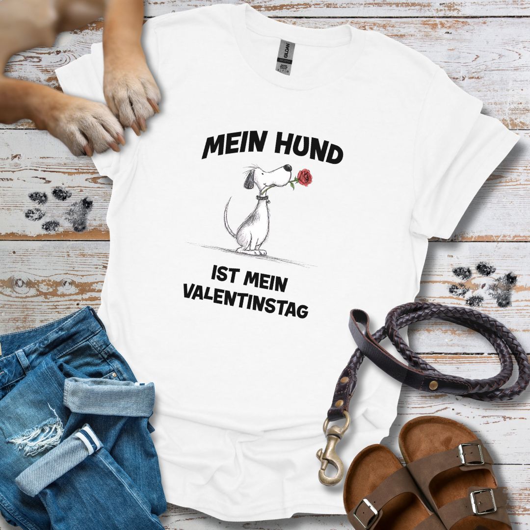 T-Shirt des Monats Februar "Valentinstag" - T-Shirt Unisex Classic Fit - Bequemer Klassiker