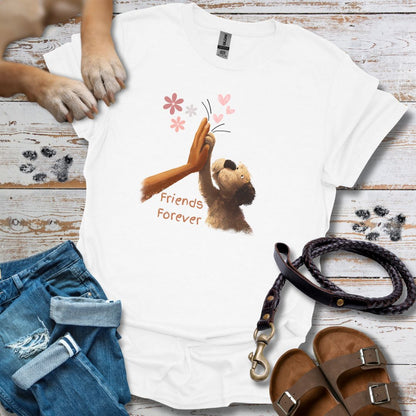 Friends Forever High Five - T-Shirt Unisex Classic Fit - Bequemer Klassiker
