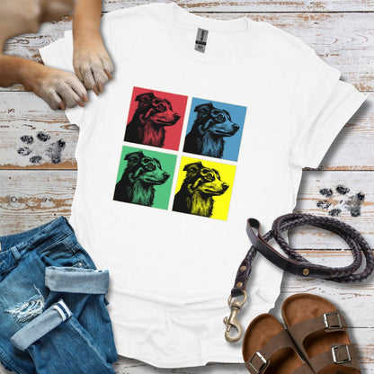 Pop Art Australian Shepherd - T-Shirt Unisex Classic Fit - Bequemer Klassiker