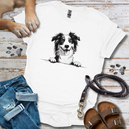 Australian Shepherd Grafikshirt - T-Shirt Unisex Classic Fit - Bequemer Klassiker