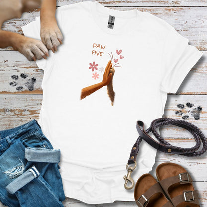 Paw Five High Five - T-Shirt Unisex Classic Fit - Bequemer Klassiker