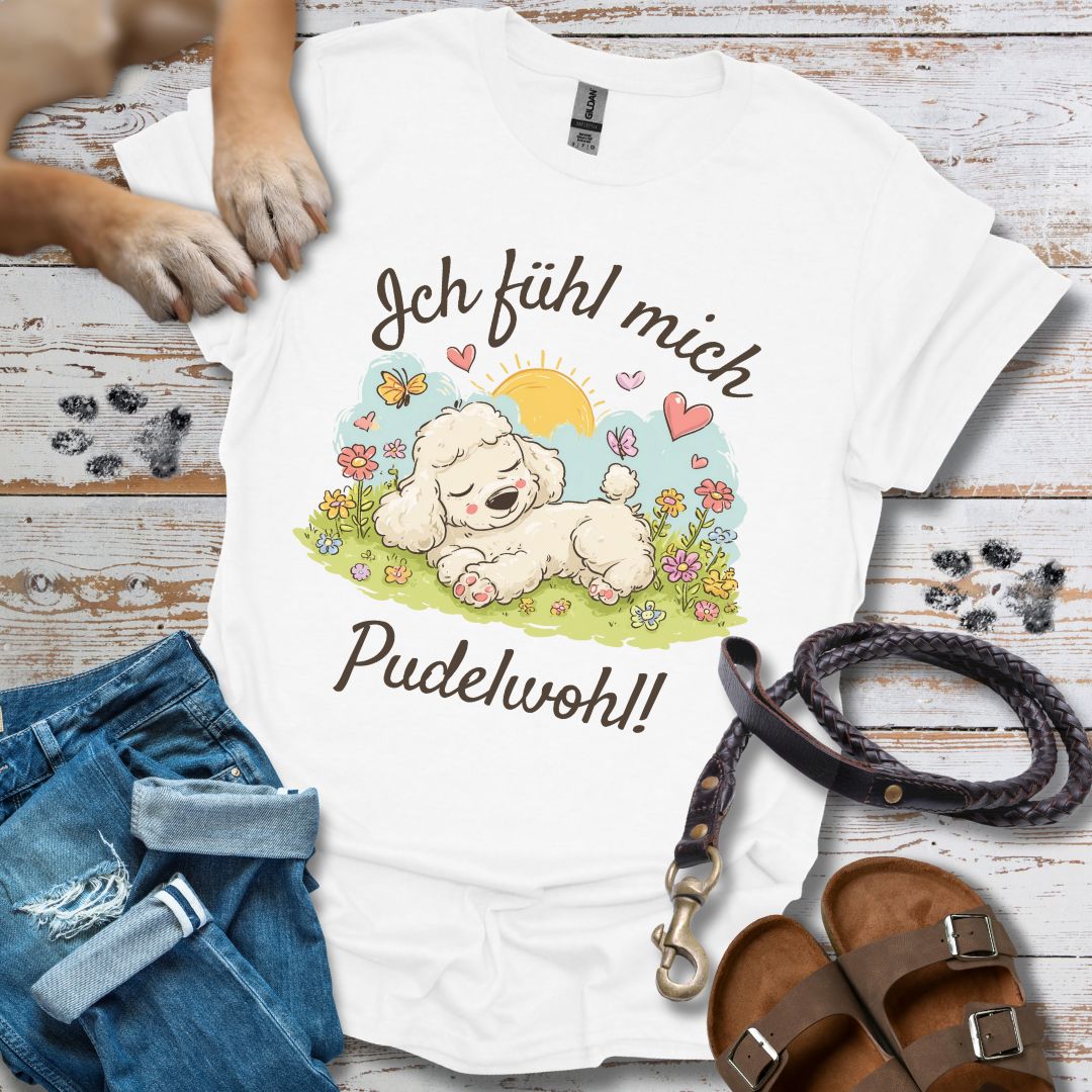 Ich fühl mich pudelwohl - T-Shirt Unisex Relaxed Fit