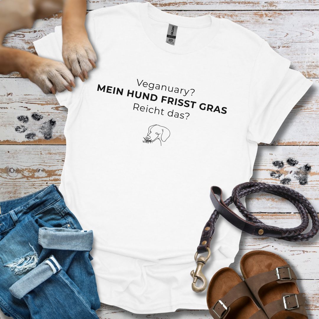 T‑Shirt des Monats Januar "Veganuary" - T-Shirt Unisex Classic Fit - Bequemer Klassiker