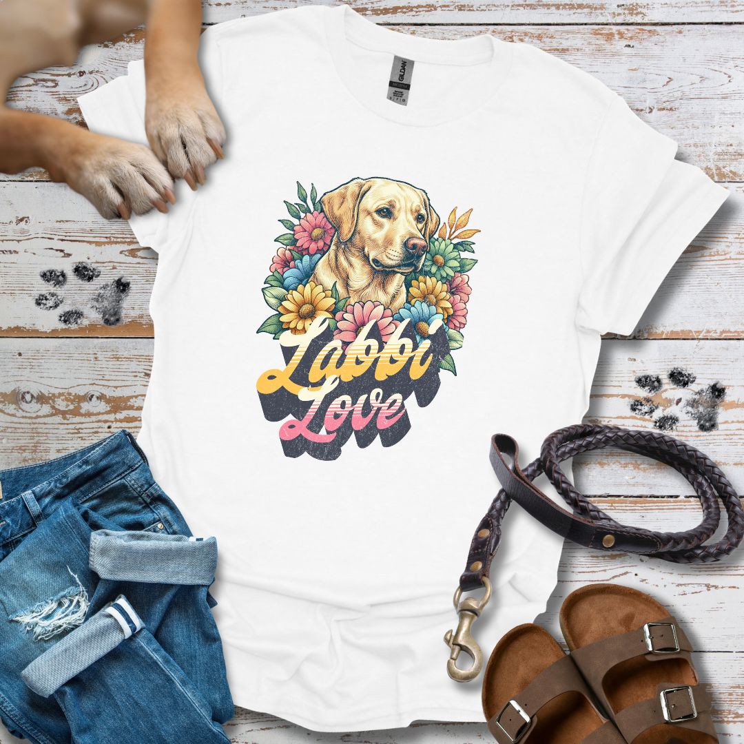 Labbi Love - Labrador - T-Shirt Unisex Classic Fit - Bequemer Klassiker