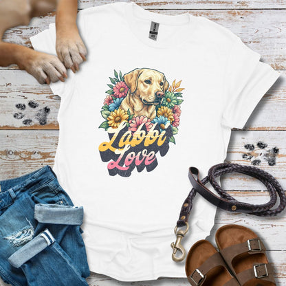 Labbi Love - Labrador - T-Shirt Unisex Classic Fit - Bequemer Klassiker