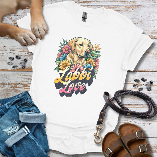 Labbi Love - Labrador - T-Shirt Unisex Classic Fit - Bequemer Klassiker