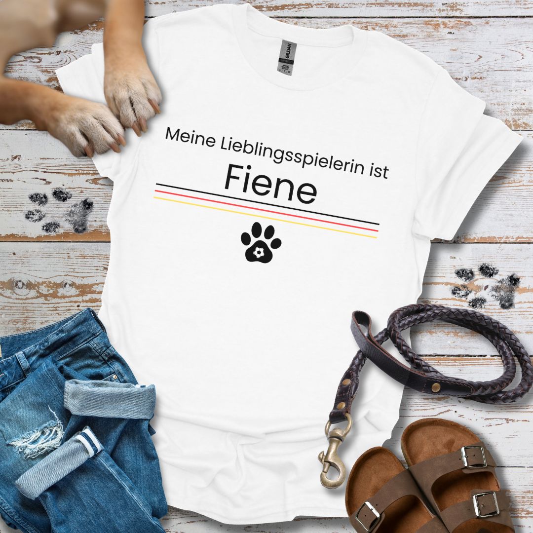 Lieblingsspielerin D Personalisierbar - WM-Edition - Classic Fit - Bequemer Klassiker