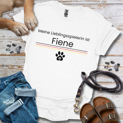 Lieblingsspielerin D Personalisierbar - WM-Edition - Classic Fit - Bequemer Klassiker
