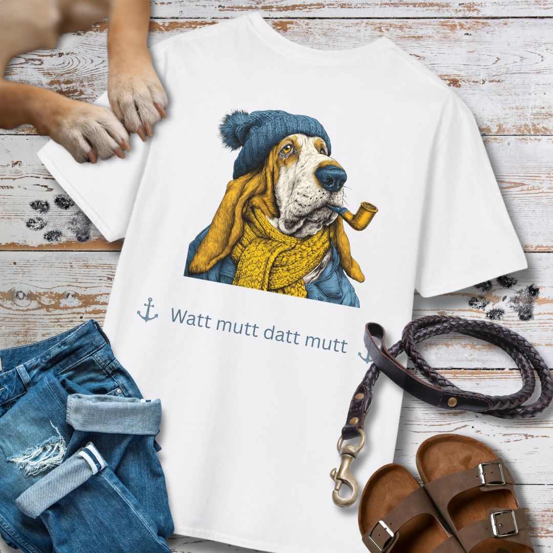 Watt mutt datt mutt - Vorne & Hinten - T-Shirt Unisex Classic Fit - Bequemer Klassiker