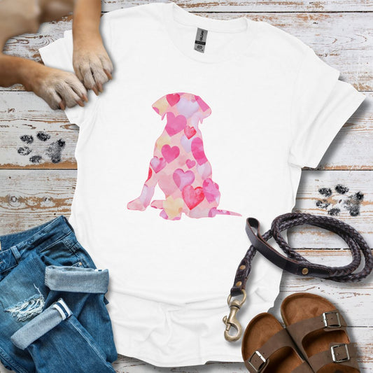 Labrador Love - T-Shirt Unisex Classic Fit - Bequemer Klassiker
