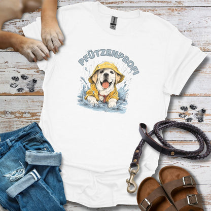 T‑Shirt des Monats November "Pfützenprofi" - T-Shirt Unisex Classic Fit - Bequemer Klassiker
