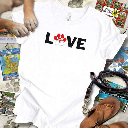 Love Pfote - Brandenburg - T-Shirt Unisex Slim Fit